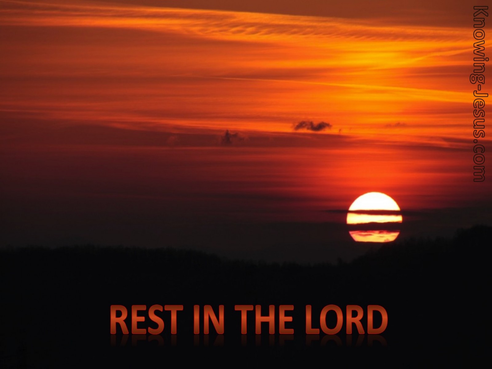 Rest In The Lord